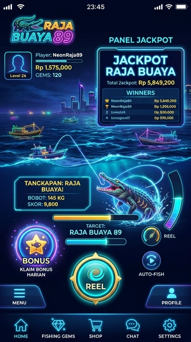 beton999 — layar beranda